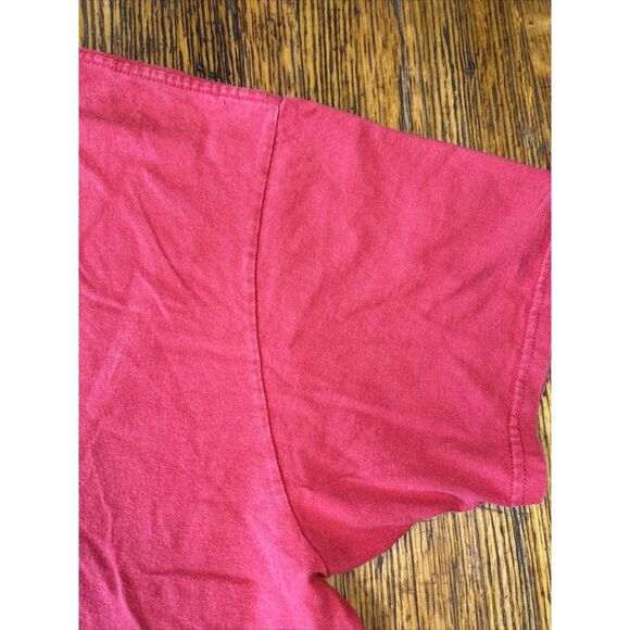 Nike Men's Red T Shirt Retro Size L Large Short Sleeve - Picture 16 of 16